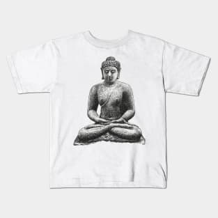 Buddha on the Borobudur Kids T-Shirt